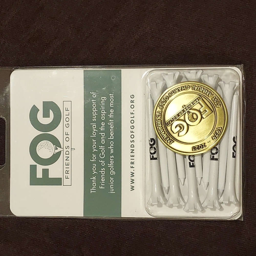 Golf tees FOG (Friends of Golf.